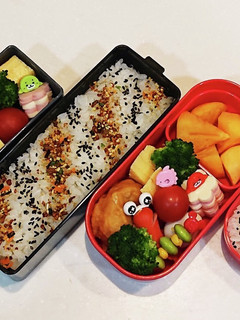 小学生(3年)双子のお弁当3-レシピのメイン写真
