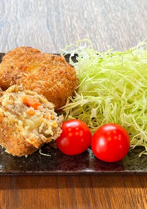 【野菜嫌い克服!】おらほのコロッケ-レシピのメイン写真