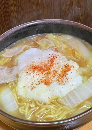 山かけラーメン-レシピのメイン写真