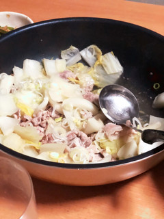 白菜と豚こまのほんだし煮-レシピのメイン写真