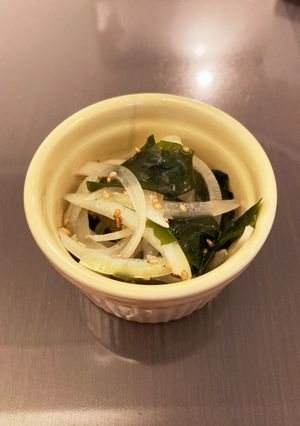 玉ねぎとわかめのナムル-レシピのメイン写真