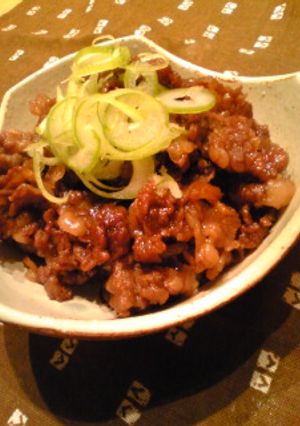 簡単！美味！牛肉のしぐれ煮-レシピのメイン写真