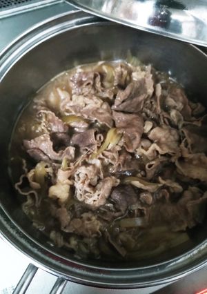 ダシダを使ったうちの牛丼おぼえがき-レシピのメイン写真