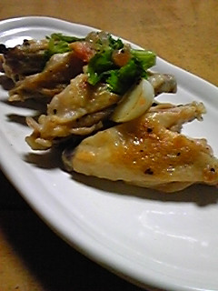 鶏手羽のシンプル焼き セロリ風味-レシピのメイン写真