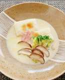 洋風なお雑煮ごま味噌バターミルクスープ♪