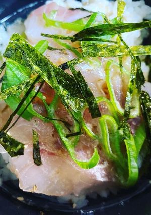 白身魚の昆布締め茶漬け-レシピのメイン写真