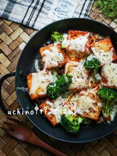 チーズがとろ~り♪ハニーケチャップ厚揚げ-レシピのメイン写真