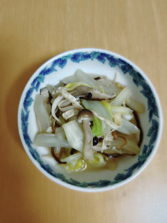 白菜と4種のきのこの旨煮-レシピのメイン写真