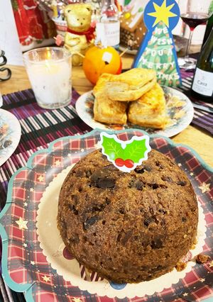 ドライいちじくのクリスマスプディング-レシピのメイン写真