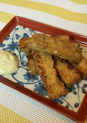 納豆嫌いの美髪レシピ！テンペ塩麹焼き-レシピのメイン写真