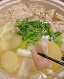 とっても温まる✨韓国水炊き＊タッカンマリ