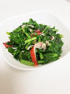 大根葉のゆかり炒め-レシピのメイン写真