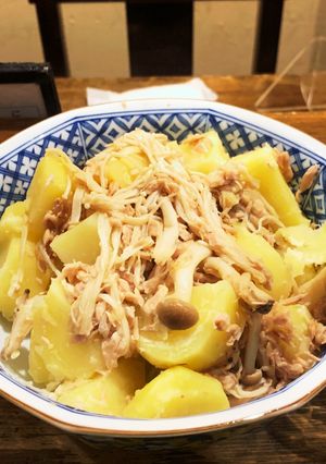 きのことツナじゃが塩麹煮-レシピのメイン写真