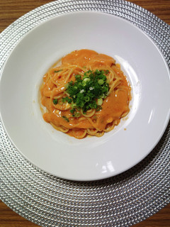 ヨウサマの減塩海老のクリームパスタ-レシピのメイン写真