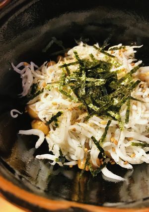 毎日の納豆●おじゃこ＆きざみ海苔-レシピのメイン写真
