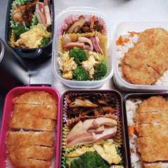 รูปของ 高校生息子、旦那、娘弁当(12/7)