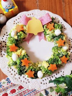クリスマスに☆簡単ブロッコリースサラダ-レシピのメイン写真