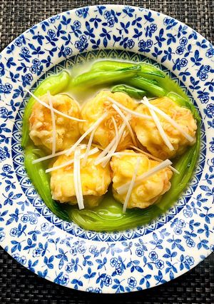 豆腐と蟹のふわふわ団子揚げ-レシピのメイン写真