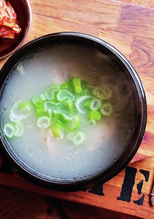 お一人様ダイエットランチ★手羽元で参鶏湯-レシピのメイン写真