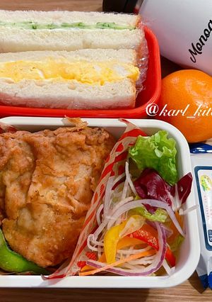 簡単フライドチキン弁当-レシピのメイン写真
