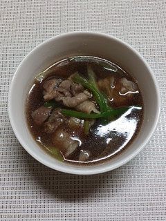 豚つけ汁 #蕎麦 #簡単すぐできる-レシピのメイン写真