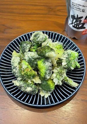 ブロッコリーのサクサク揚げ-レシピのメイン写真