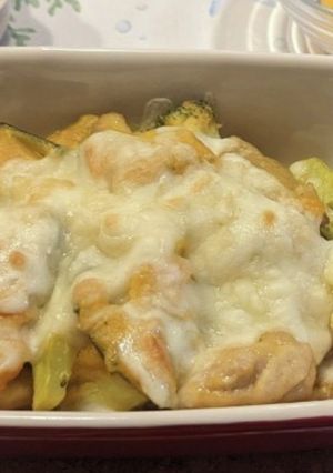 鶏ももかぼちゃブロッコリーのマヨポン焼き-レシピのメイン写真