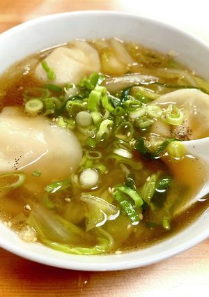 水餃子入り中華スープ-レシピのメイン写真