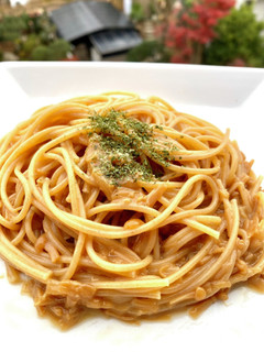 和えるだけ!なめ茸のパスタ-レシピのメイン写真