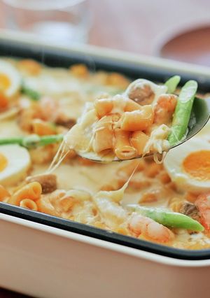 ホットプレートグラタン-レシピのメイン写真