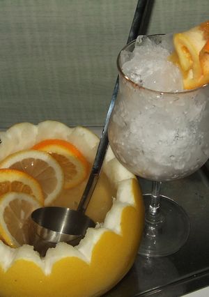 フルーツの器 DE 焼酎割り-レシピのメイン写真