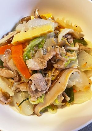 レシピ投稿祭　オキアミ風味の中華炒め-レシピのメイン写真