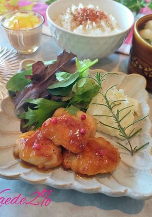 鶏胸肉でも柔らかい♪マーマレードチキン-レシピのメイン写真