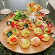 クリスマスにフレンチトーストのピンチョス