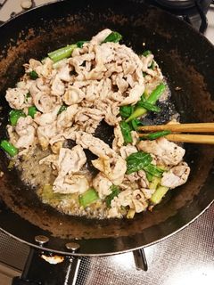 豚とワケギのレモンポン酢炒め-レシピのメイン写真