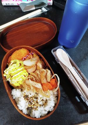 今日のムスコ弁当66-レシピのメイン写真