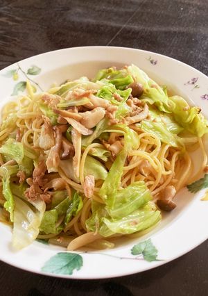 たっぷりキャベツの和風パスタ-レシピのメイン写真