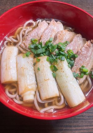 あったか鴨ねぎそば-レシピのメイン写真