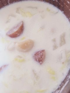 【糖質制限】白菜豆乳ミルクスープ-レシピのメイン写真