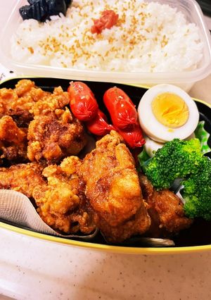 息子弁当12月８日-レシピのメイン写真