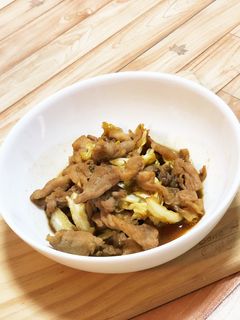 キャベツと豚肉のオイスターソース炒め-レシピのメイン写真