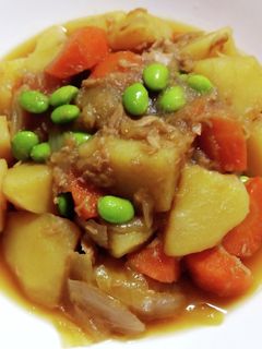 ツナとじゃがいもの煮物-レシピのメイン写真