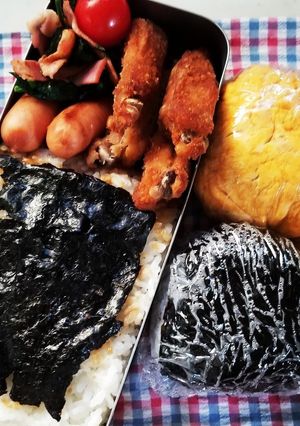 手羽から揚げ弁当(12.7)-レシピのメイン写真