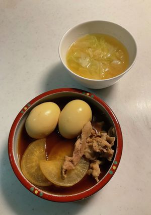 煮物、味噌汁-レシピのメイン写真