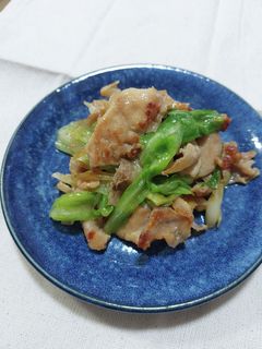 豚肉とレタスの旨塩炒め-レシピのメイン写真