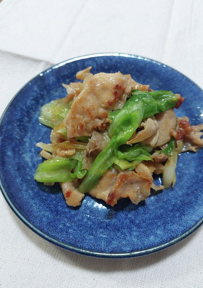 豚肉とレタスの旨塩炒め-レシピのメイン写真