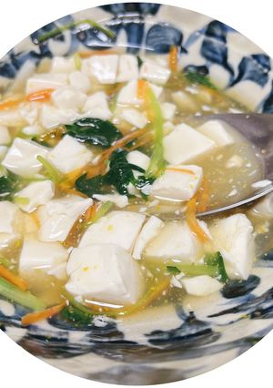ポカポカローカロリー豆腐餡-レシピのメイン写真