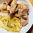 野菜たっぷりな豚の生姜焼き