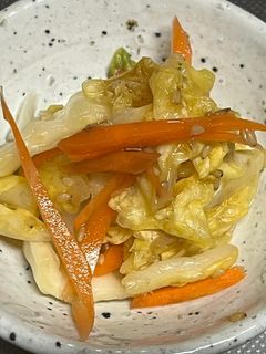 白菜とにんじんの和え物-レシピのメイン写真