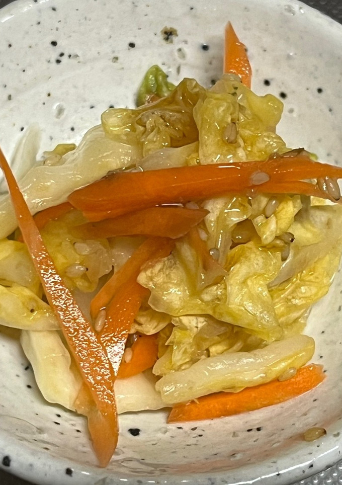 白菜とにんじんの和え物-レシピのメイン写真